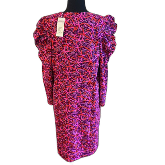 Lilly Pulitzer Steffie Dress in Passion Fruit Pink Star size XLarge NWT - Picture 8 of 12